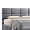 Baxton Studio Sophie Modern Grey Upholstered Queen Size Platform Bed 120-6683 - alternate 4